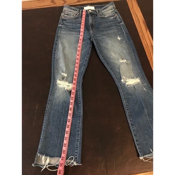 Mother Superior The Insider Crop Step Chew Better When Its Wrong Jeans - Size 25 - Picture 10 of 15